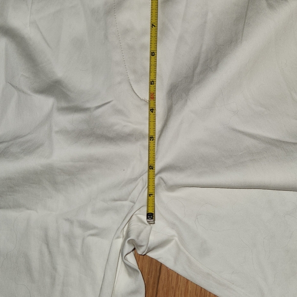 NEW DEADSTOCK VINTAGE NIKE PERFORMANCE GOLF CAPRIS SHORTS SZ6 WHITE WITH TAGS! - Picture 10 of 16